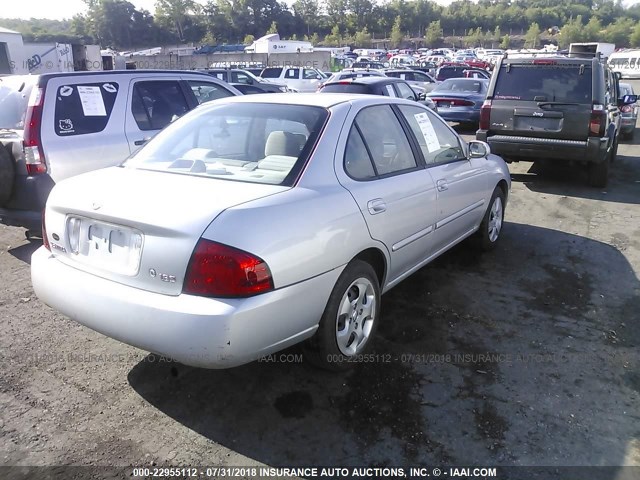 3N1CB51A45L558345 - 2005 NISSAN SENTRA 1.8S SILVER photo 4