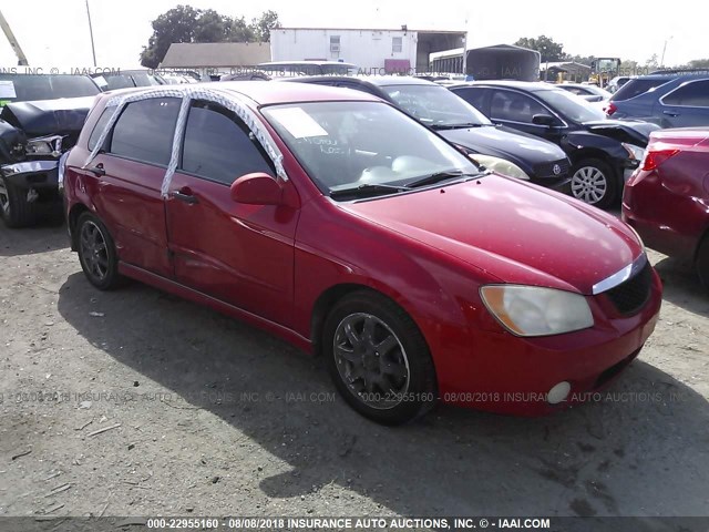 KNAFE161865361356 - 2006 KIA SPECTRA5 RED photo 6