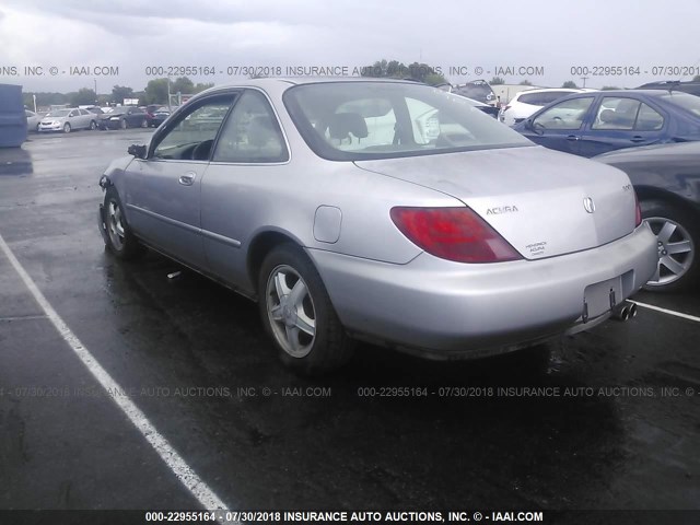 19UYA2254VL010719 - 1997 ACURA 3.0CL Srebrny zdjęcie 3