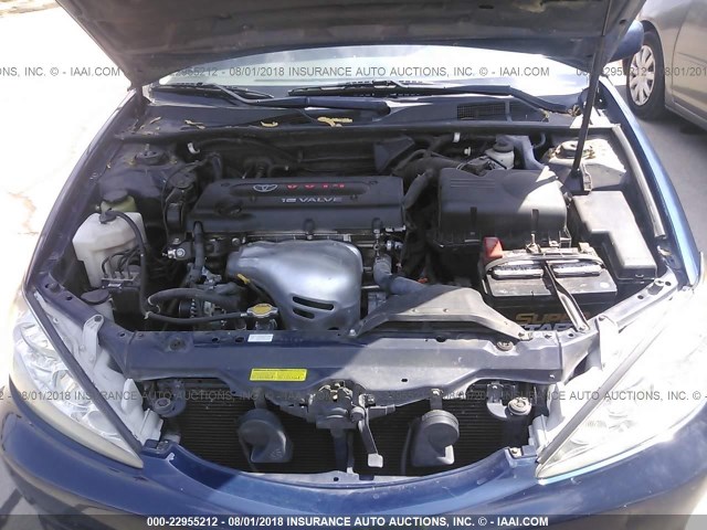 4T1BE30K86U138203 - 2006 TOYOTA CAMRY LE/XLE/SE Mavi foto 10