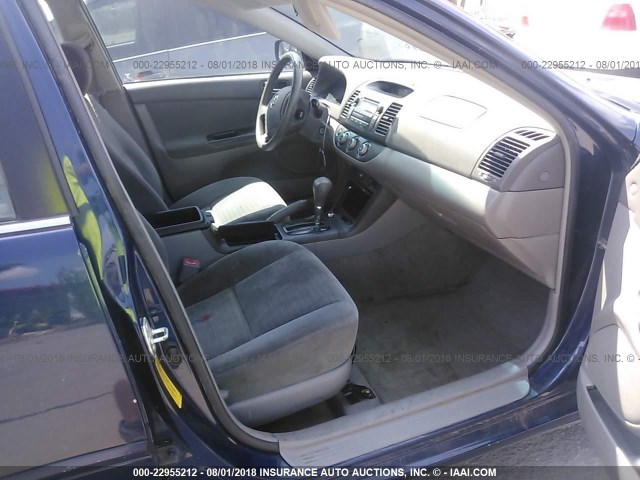 4T1BE30K86U138203 - 2006 TOYOTA CAMRY LE/XLE/SE Mavi foto 5