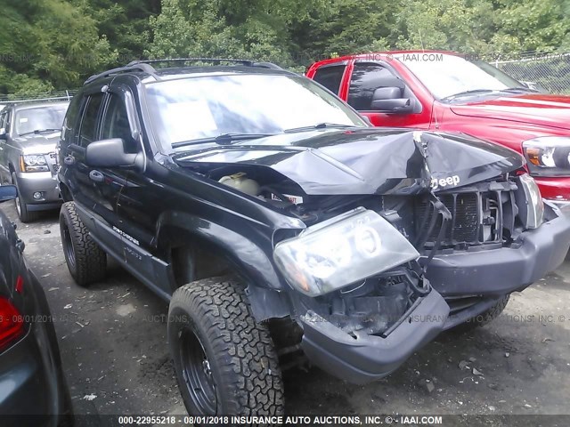 1J8GW48S34C164298 - 2004 JEEP GRAND CHEROKEE LAREDO/COLUMBIA/FREEDOM 黑色 照片 1
