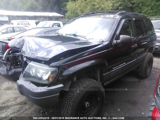 1J8GW48S34C164298 - 2004 JEEP GRAND CHEROKEE LAREDO/COLUMBIA/FREEDOM 黑色 照片 2