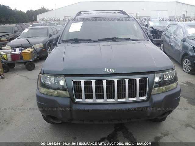 1J4GW48S54C135886 - 2004 JEEP GRAND CHEROKEE LAREDO/COLUMBIA/FREEDOM 绿色 照片 6
