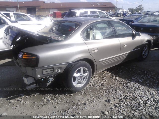 1G2HX54K824201104 - 2002 PONTIAC BONNEVILLE SE GOLD photo 4