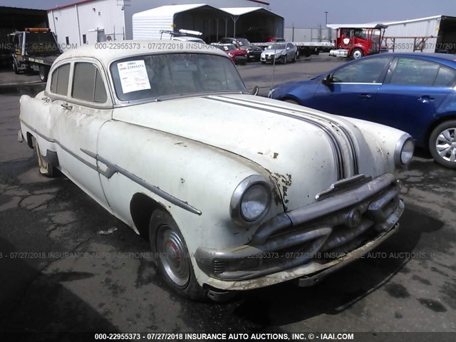 K6XS2176 - 1953 PONTIAC 4 DOOR SEDAN  BEIGE photo 1