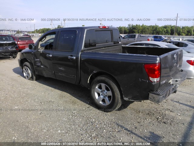 1N6BA07A27N242206 - 2007 NISSAN TITAN XE/SE/LE GRAY photo 3