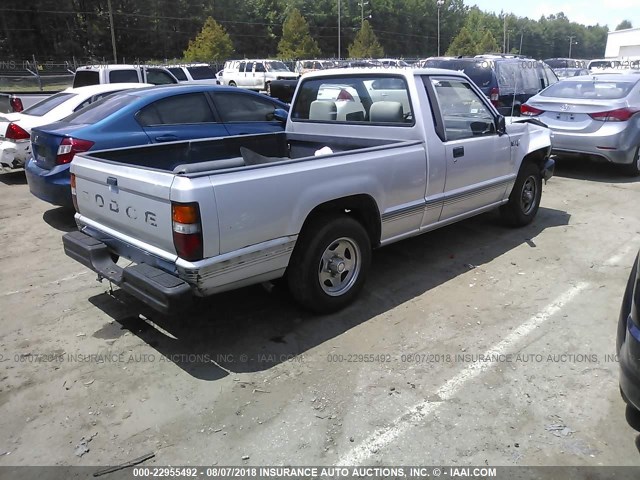 JB7FL24DXJP102053 - 1988 DODGE RAM 50 SILVER photo 4