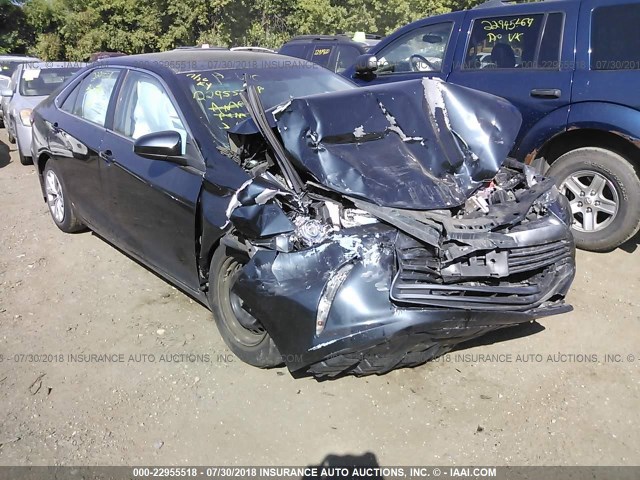 4T1BF1FK1FU911277 - 2015 TOYOTA CAMRY LE/XLE/SE/XSE BLACK photo 1