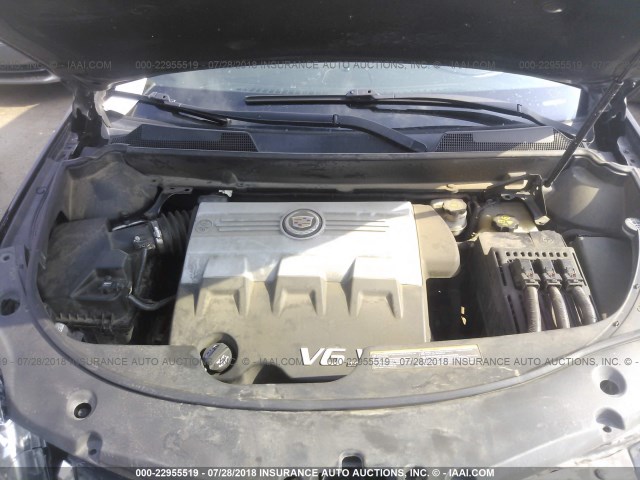 3GYFNBEYXAS627704 - 2010 CADILLAC SRX PERFORMANCE COLLECTION Қара фото 10