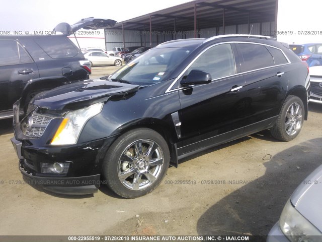 3GYFNBEYXAS627704 - 2010 CADILLAC SRX PERFORMANCE COLLECTION BLACK photo 2