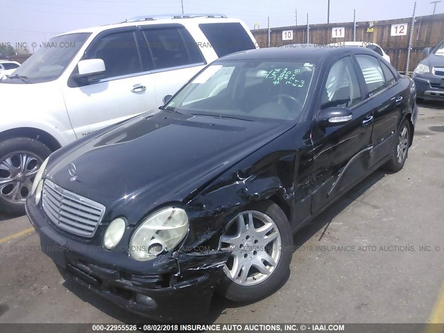 WDBUF87J26X180478 - 2006 MERCEDES-BENZ E 350 4MATIC BLACK photo 2