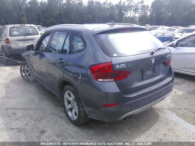 WBAVM1C54FVW58890 - 2015 BMW X1 SDRIVE28I GRAY photo 3