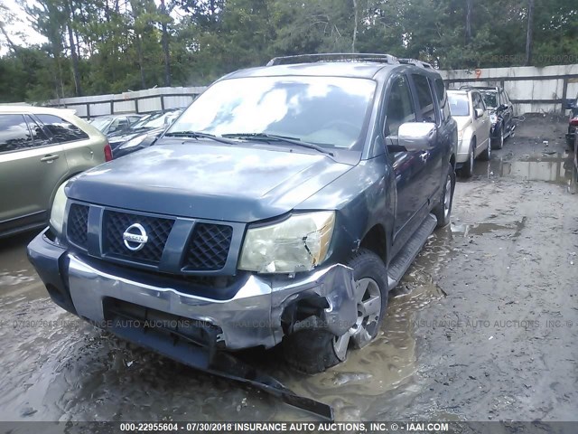 5N1AA08AX4N734373 - 2004 NISSAN ARMADA SE/LE GRAY photo 2