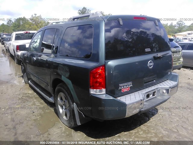 5N1AA08AX4N734373 - 2004 NISSAN ARMADA SE/LE GRAY photo 3