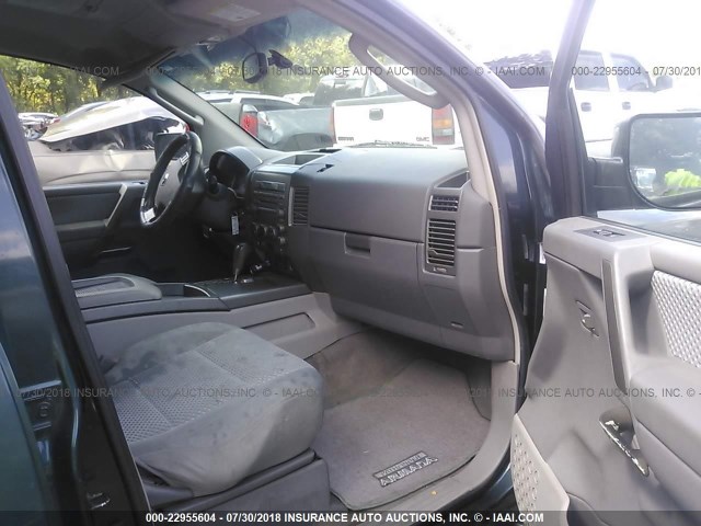 5N1AA08AX4N734373 - 2004 NISSAN ARMADA SE/LE GRAY photo 5