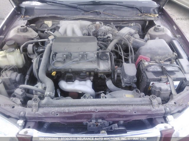 4T1BF28K0YU094177 - 2000 TOYOTA CAMRY LE/XLE BURGUNDY photo 10