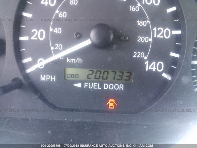 4T1BF28K0YU094177 - 2000 TOYOTA CAMRY LE/XLE BURGUNDY photo 7