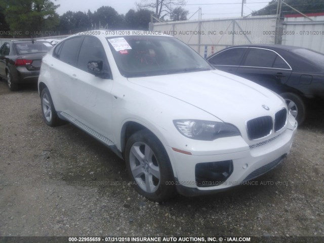 5UXFG4C57AL226362 - 2010 BMW X6 XDRIVE35I WHITE photo 1