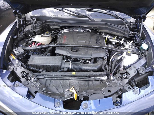 ZASFAKBN4J7B84189 - 2018 ALFA ROMEO STELVIO TI BLUE photo 10