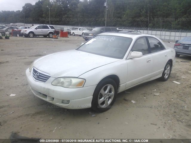 JM1TA221921722012 - 2002 MAZDA MILLENIA WHITE photo 2