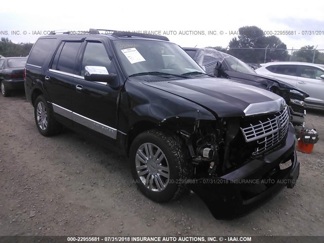 5LMFU28558LJ06487 - 2008 LINCOLN NAVIGATOR BLACK photo 1