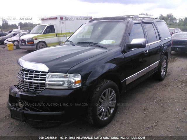 5LMFU28558LJ06487 - 2008 LINCOLN NAVIGATOR BLACK photo 2