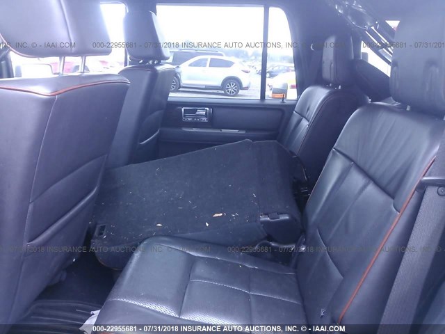 5LMFU28558LJ06487 - 2008 LINCOLN NAVIGATOR BLACK photo 8