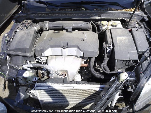 1G11C5SL2EF186525 - 2014 CHEVROLET MALIBU 1LT 黑色 照片 10