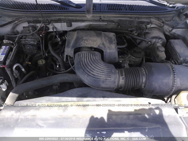 1FMPU16L92LA96198 - 2002 FORD EXPEDITION XLT GRAY photo 10