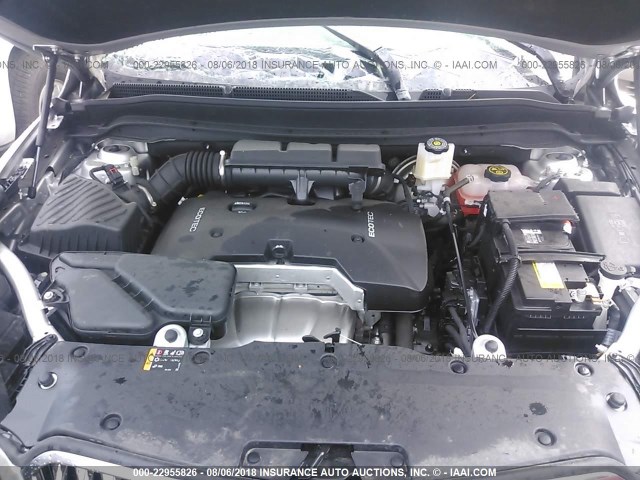 LRBFXDSA4HD031435 - 2017 BUICK ENVISION ESSENCE ვერცხლისფერი ფოტო 10