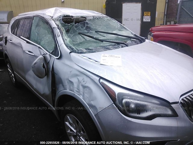LRBFXDSA4HD031435 - 2017 BUICK ENVISION ESSENCE ვერცხლისფერი ფოტო 6