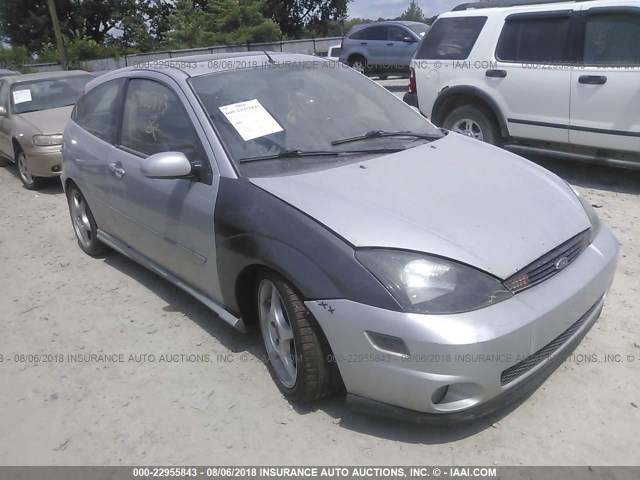 3FAHP39512R180659 - 2002 FORD FOCUS SVT SILVER photo 1