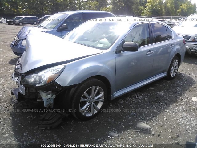 4S3BMAA60D1038897 - 2013 SUBARU LEGACY 2.5I SILVER photo 2