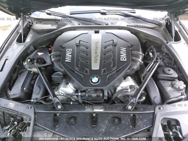 WBAFU9C5XCDY70004 - 2012 BMW 550 XI BLACK photo 10