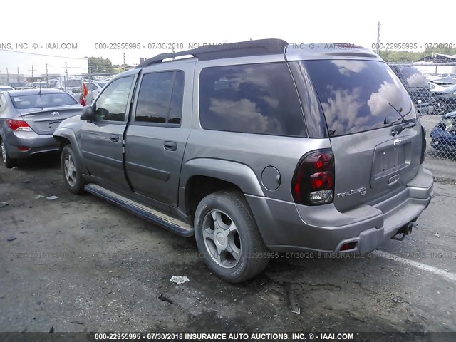 1GNET16M856188226 - 2005 CHEVROLET TRAILBLAZER EXT LS/EXT LT GRAY photo 3