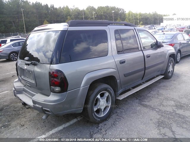 1GNET16M856188226 - 2005 CHEVROLET TRAILBLAZER EXT LS/EXT LT GRAY photo 4