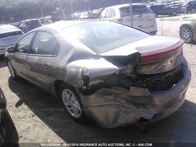 2B3HD46R2YH262311 - 2000 DODGE INTREPID TAN photo 3