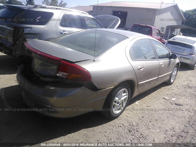 2B3HD46R2YH262311 - 2000 DODGE INTREPID TAN photo 4