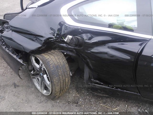 WBALX5C54CC894341 - 2012 BMW 650 XI BLACK photo 6