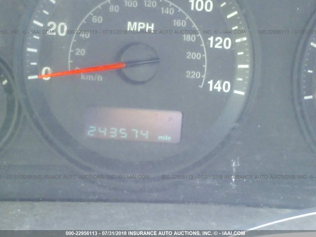 1J4GR48K65C579707 - 2005 JEEP GRAND CHEROKEE LAREDO/COLUMBIA/FREEDOM 黑色 照片 7