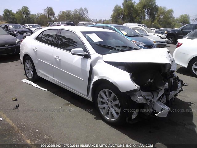 1G11D5SL0FF276707 - 2015 CHEVROLET MALIBU 2LT WHITE photo 1