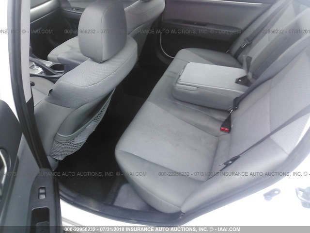 4A32B2FF7BE024275 - 2011 MITSUBISHI GALANT FE WHITE photo 8