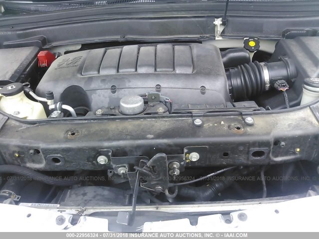 5GZER23D19J184828 - 2009 SATURN OUTLOOK XR თეთრი ფოტო 10