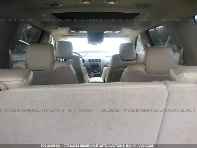 5GZER23D19J184828 - 2009 SATURN OUTLOOK XR თეთრი ფოტო 8