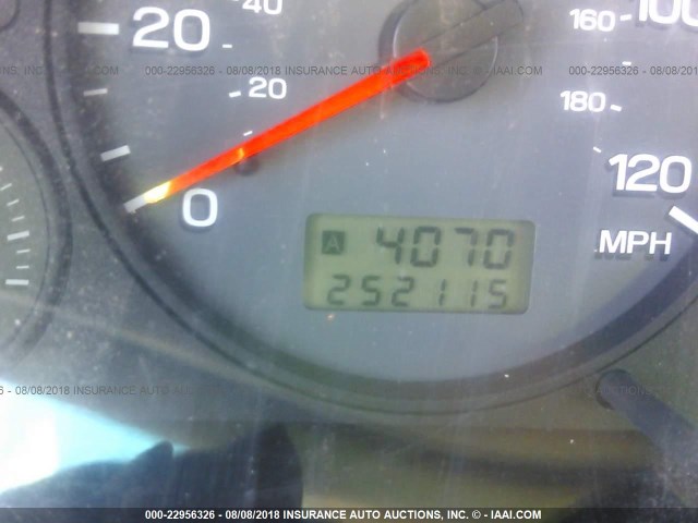 JF1SF65521H735523 - 2001 SUBARU FORESTER S GREEN photo 7