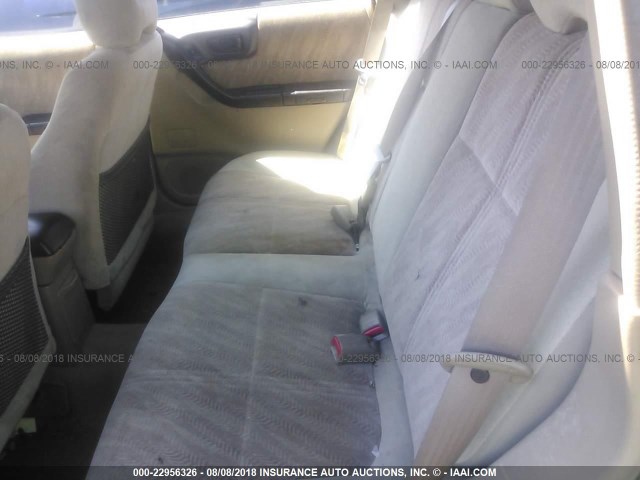 JF1SF65521H735523 - 2001 SUBARU FORESTER S GREEN photo 8