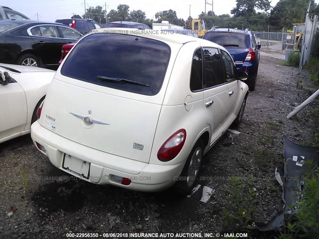 3A4FY58BX7T581102 - 2007 CHRYSLER PT CRUISER TOURING WHITE photo 4