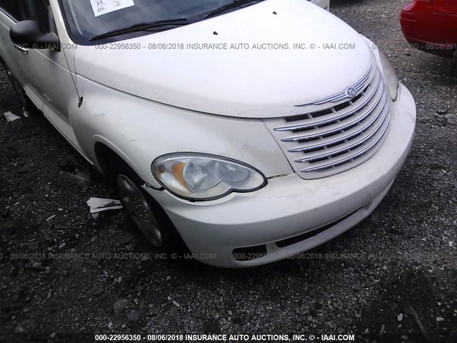 3A4FY58BX7T581102 - 2007 CHRYSLER PT CRUISER TOURING WHITE photo 6