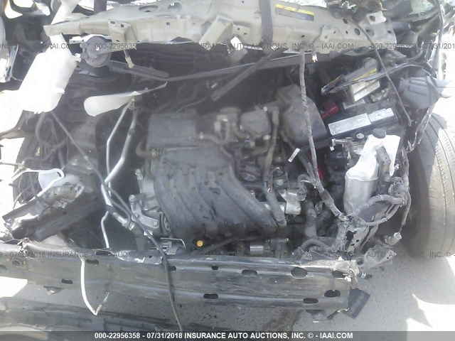 3N1CE2CP7FL446860 - 2015 NISSAN VERSA NOTE S/S PLUS/SV/SL/SR BLACK photo 10